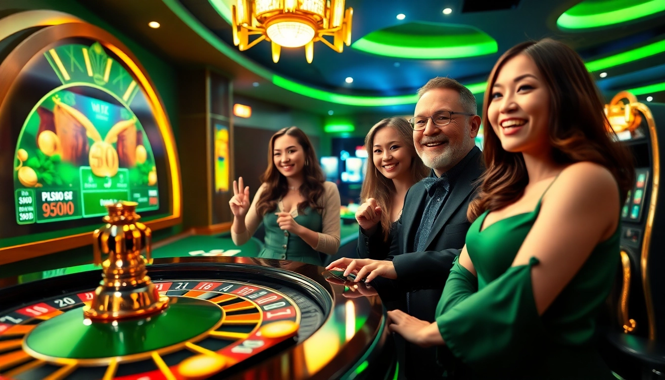 RR88 online casino experience showcasing vibrant games and exciting gambling atmosphere.