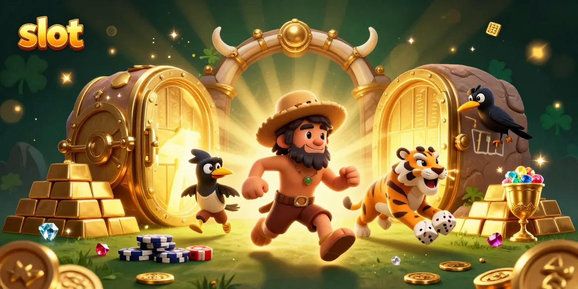 Menangkan slot dengan pengalaman bermain seru bersama dua karakter prasejarah dalam kasino kuno.