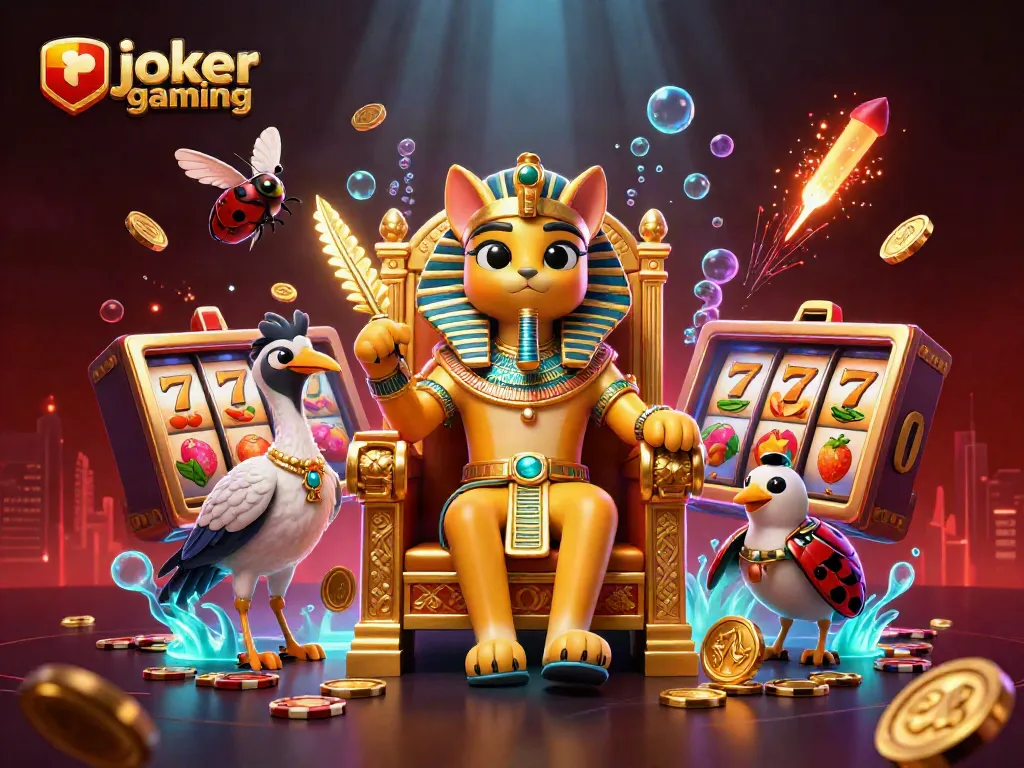 เล่นเกม joker gaming กับแมวฟาโรห์ในบรรยากาศคาสิโนสุดหรู