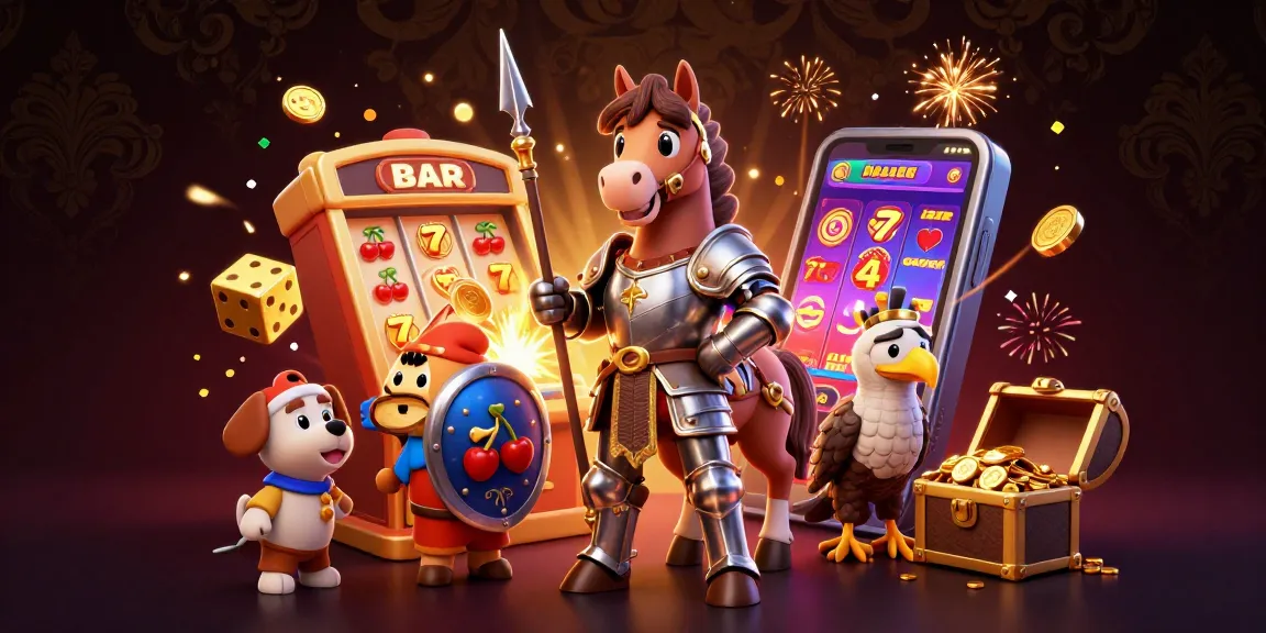 Explore denemebonusuverensiteler with this engaging scene featuring a knight, squire, and casino elements.