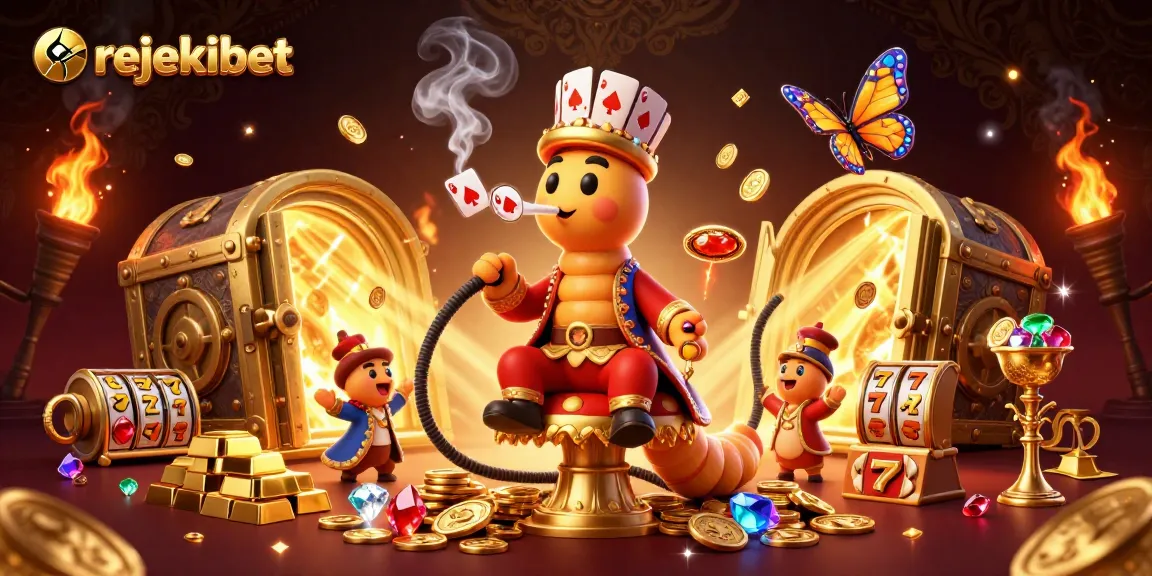 Experience thrilling gameplay with rejekibet, featuring vibrant characters and dazzling casino elements.
