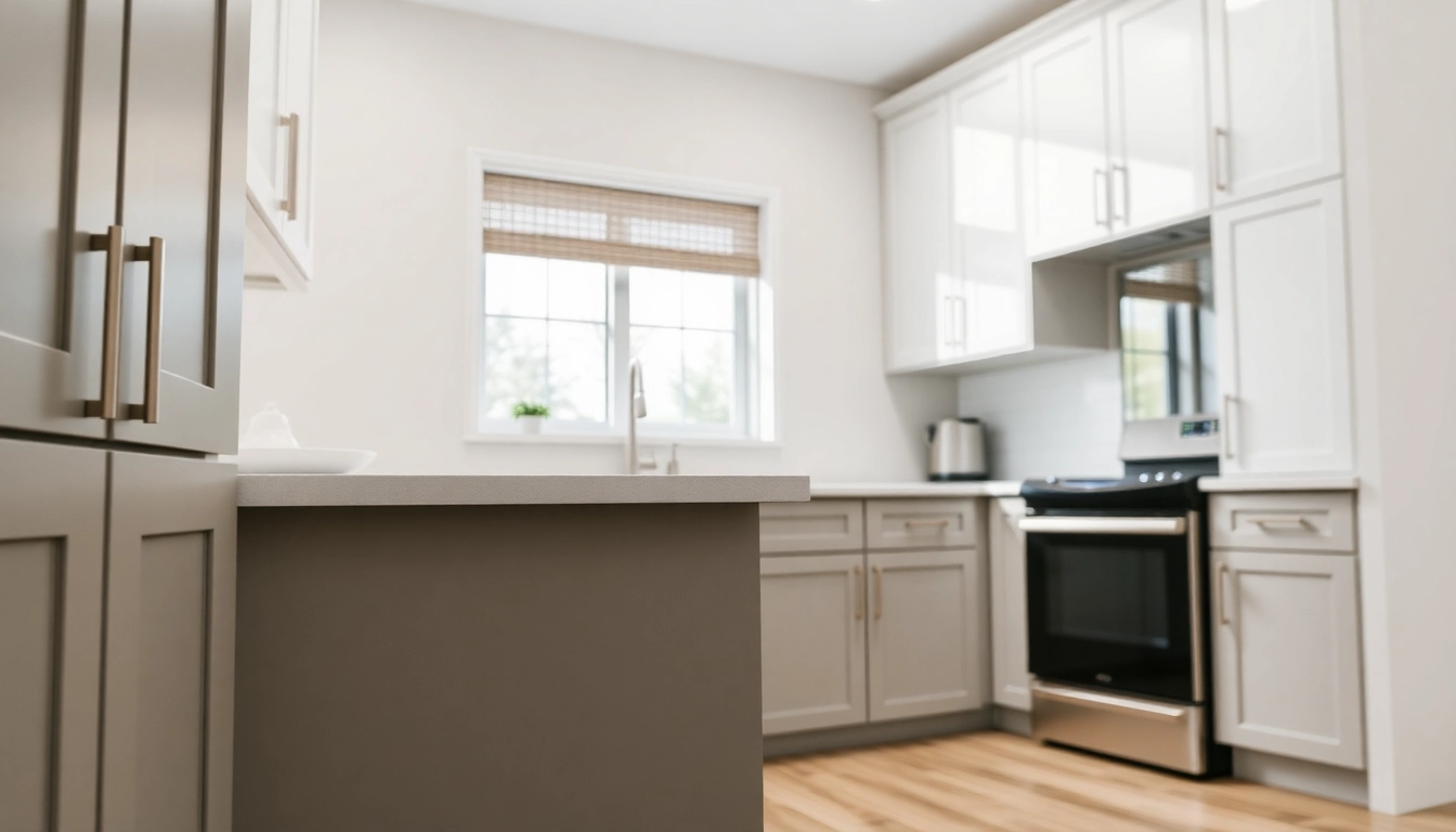 Explore cabinet refacing Saint Petersburg FL with beautifully updated kitchen cabinets and natural lighting.