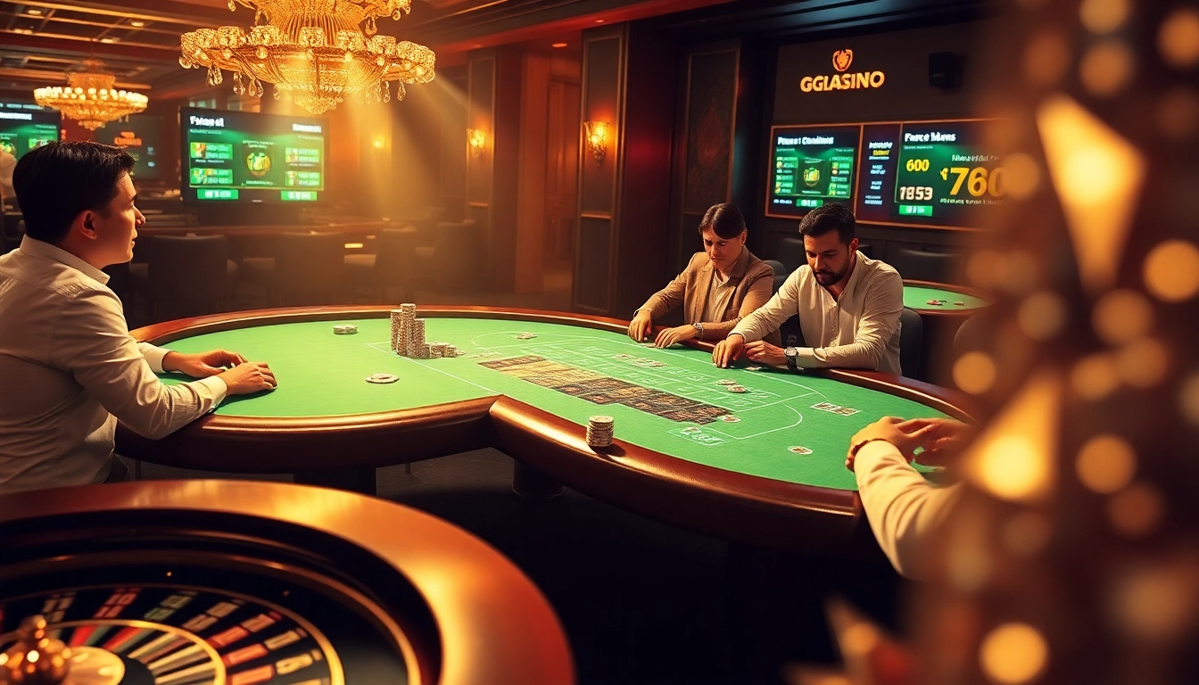 Experience excitement at GG88 casino with thrilling poker games and vibrant betting action.
