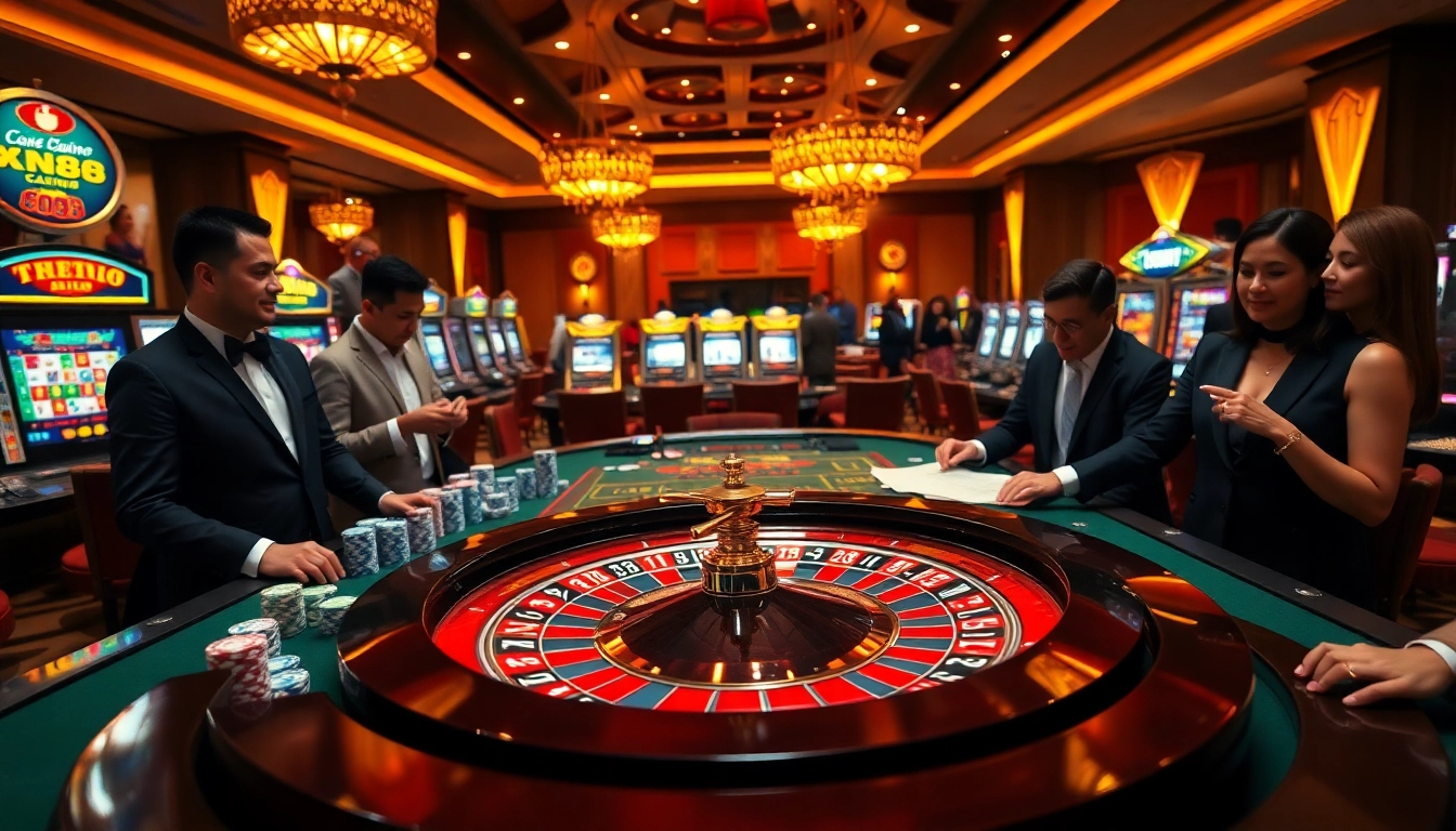 Experience the thrill of betting at xn88 com with vibrant casino games and stunning visuals.