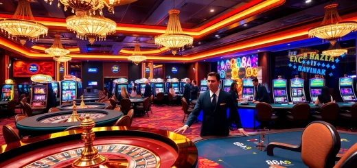 Experience the vibrant gaming action at 88aa's luxurious casino floor.