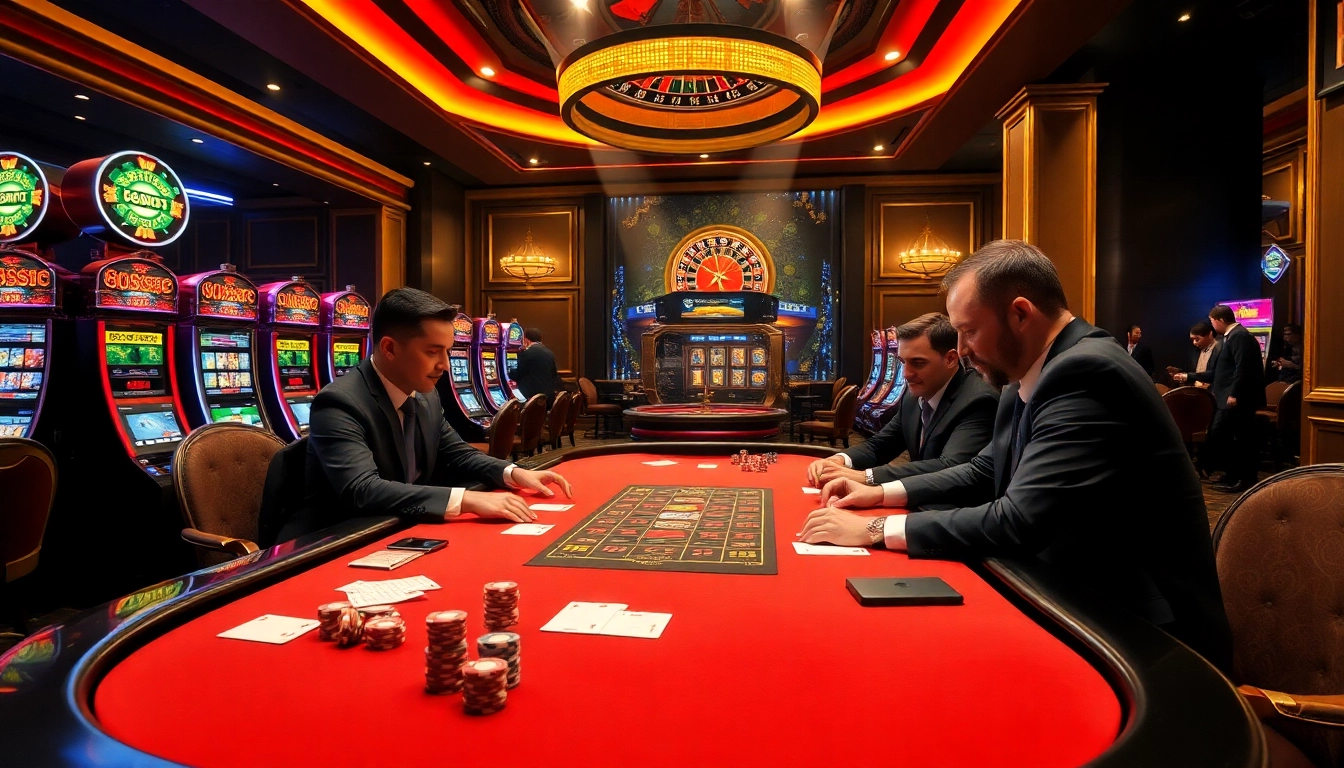 Experience thrilling poker action at 8kbet.ink with professional players strategizing on high-stakes games.