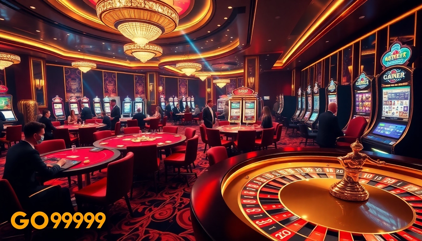 Experience the excitement at a luxurious table game scene showcasing go999.in.net casino adventures.