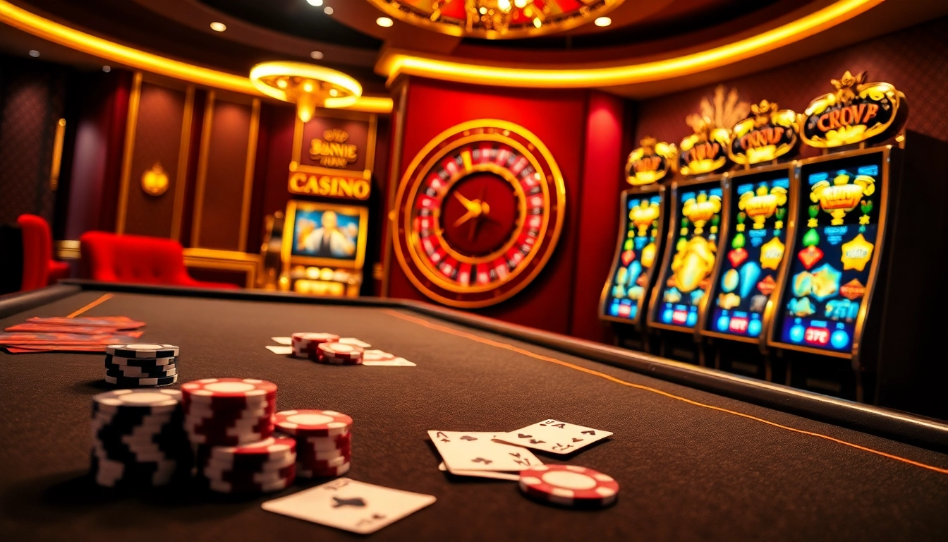 Experience thrilling gameplay at cassino pix with vibrant casino tables and engaging slot machines.