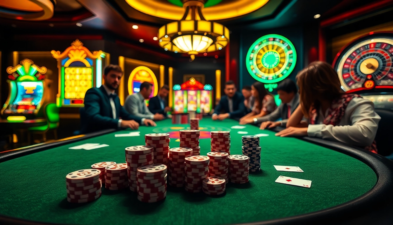 Experience thrilling gameplay and casino excitement with Go8's vibrant poker action.