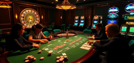 Ikuti permainan poker taruhan tinggi di meja kasino mewah yang terinspirasi oleh https://www.sr22duluth.com/ dengan chip berwarna-warni dan kartu.