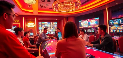 Excited players enjoying a live casino experience at CO88, showcasing an engaging gaming atmosphere.