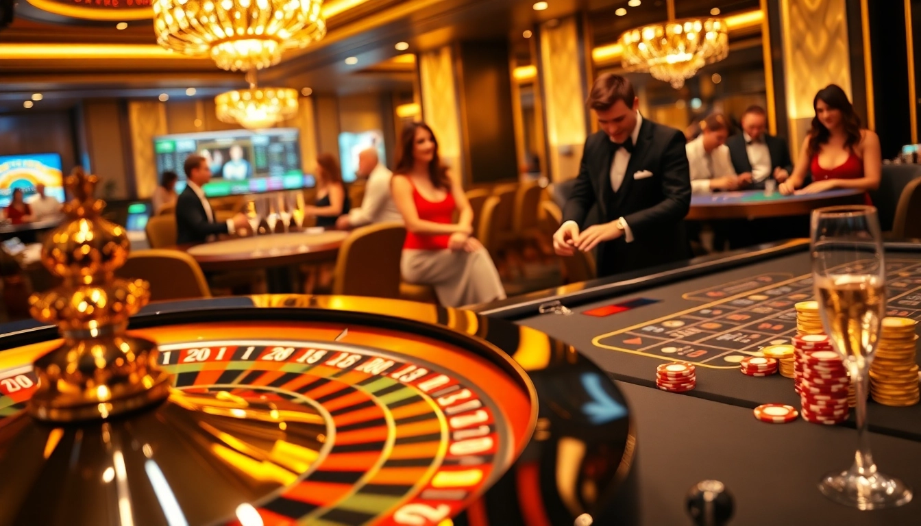 Experience the thrill of Gamequeen's casino with vibrant roulette and engaging blackjack.