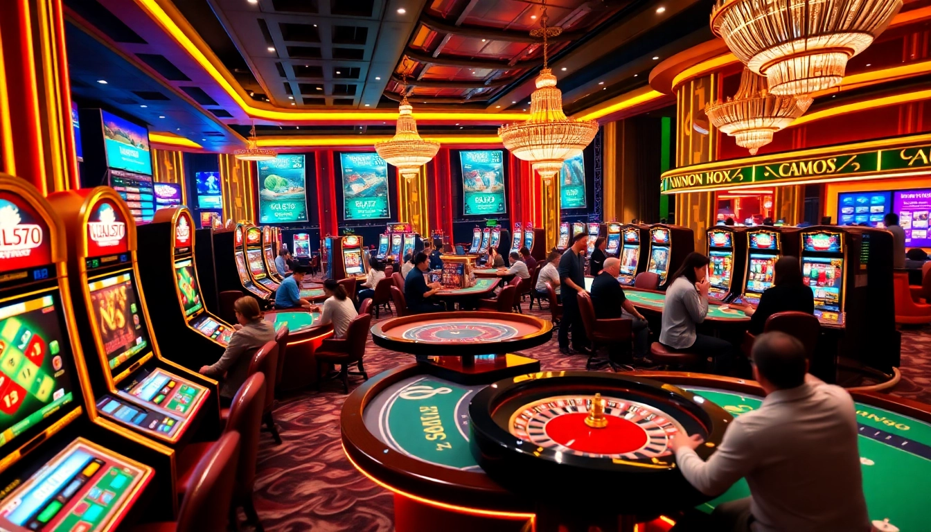 Experience the excitement of online gambling at NK88.com with vibrant casino games.