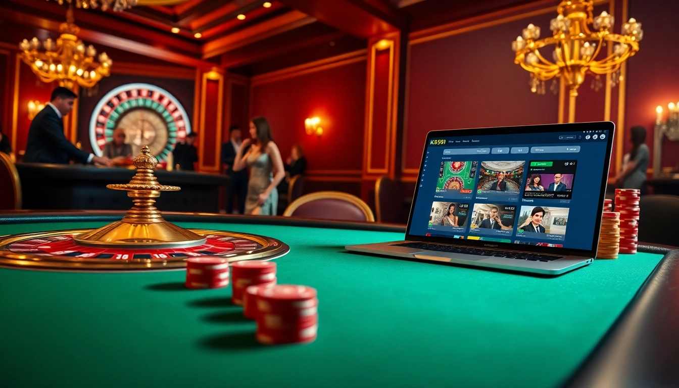 K9K9 homepage showcases vibrant online gambling with live poker, roulette, and exciting promotions.