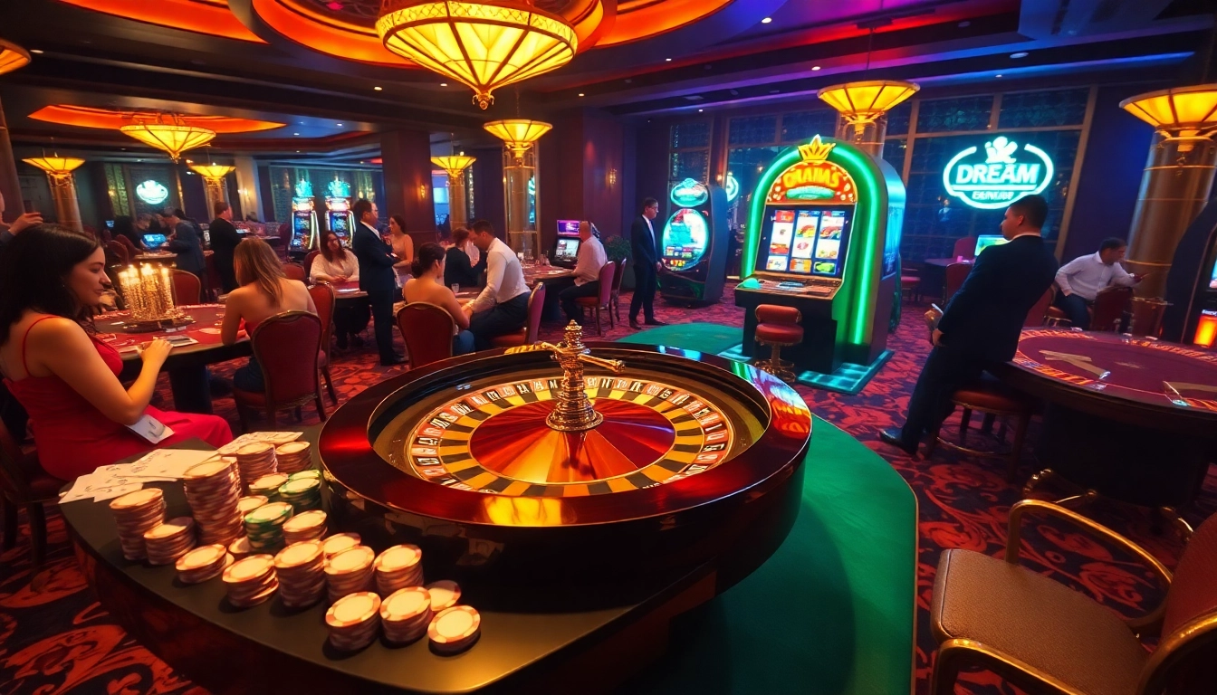 Experience the thrill of gambling as Giải mã giấc mơ joins the excitement of casino games.