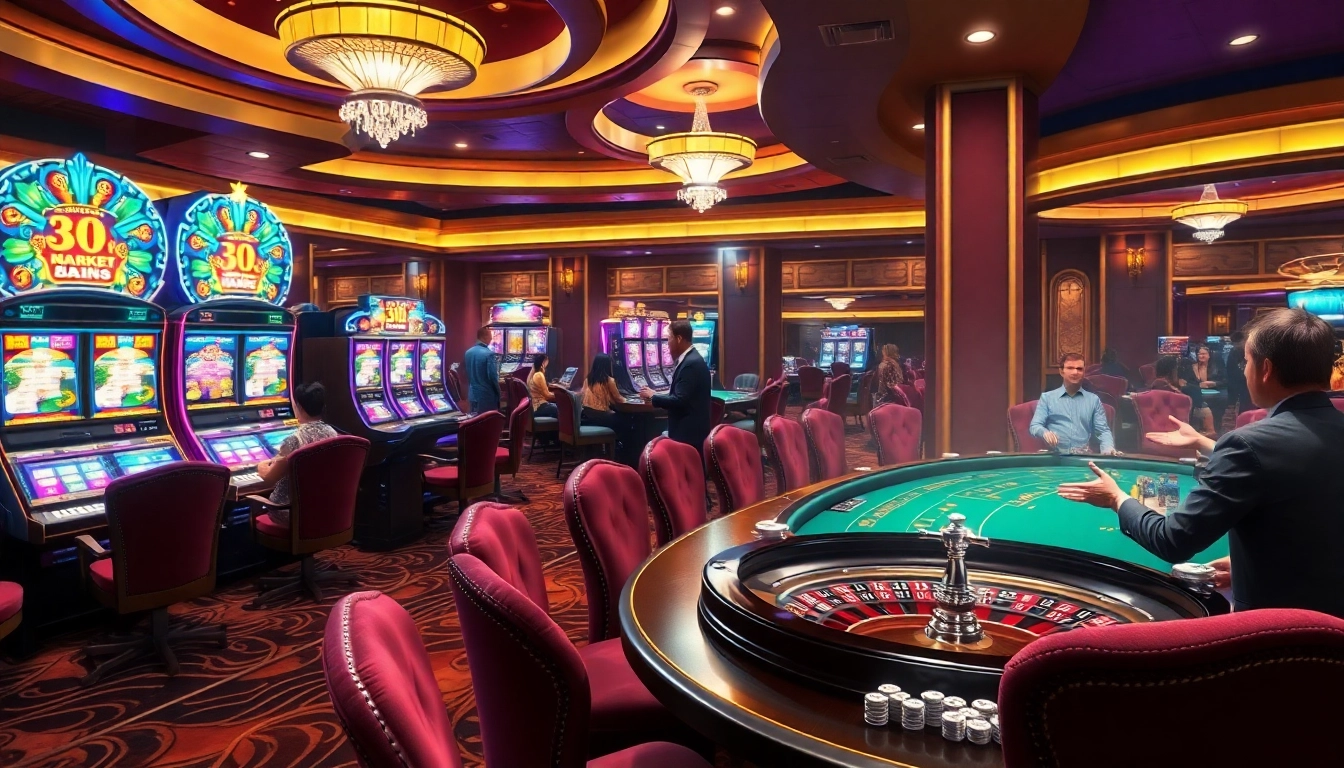 Experience the thrill of winning at 8Xbet with vibrant slot machines and a lively casino atmosphere.