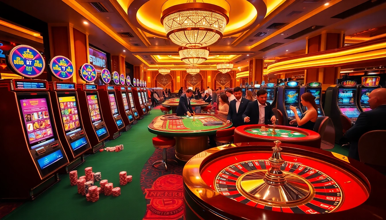 Experience the excitement of online gaming with oxbet mobi in luxurious casino settings.