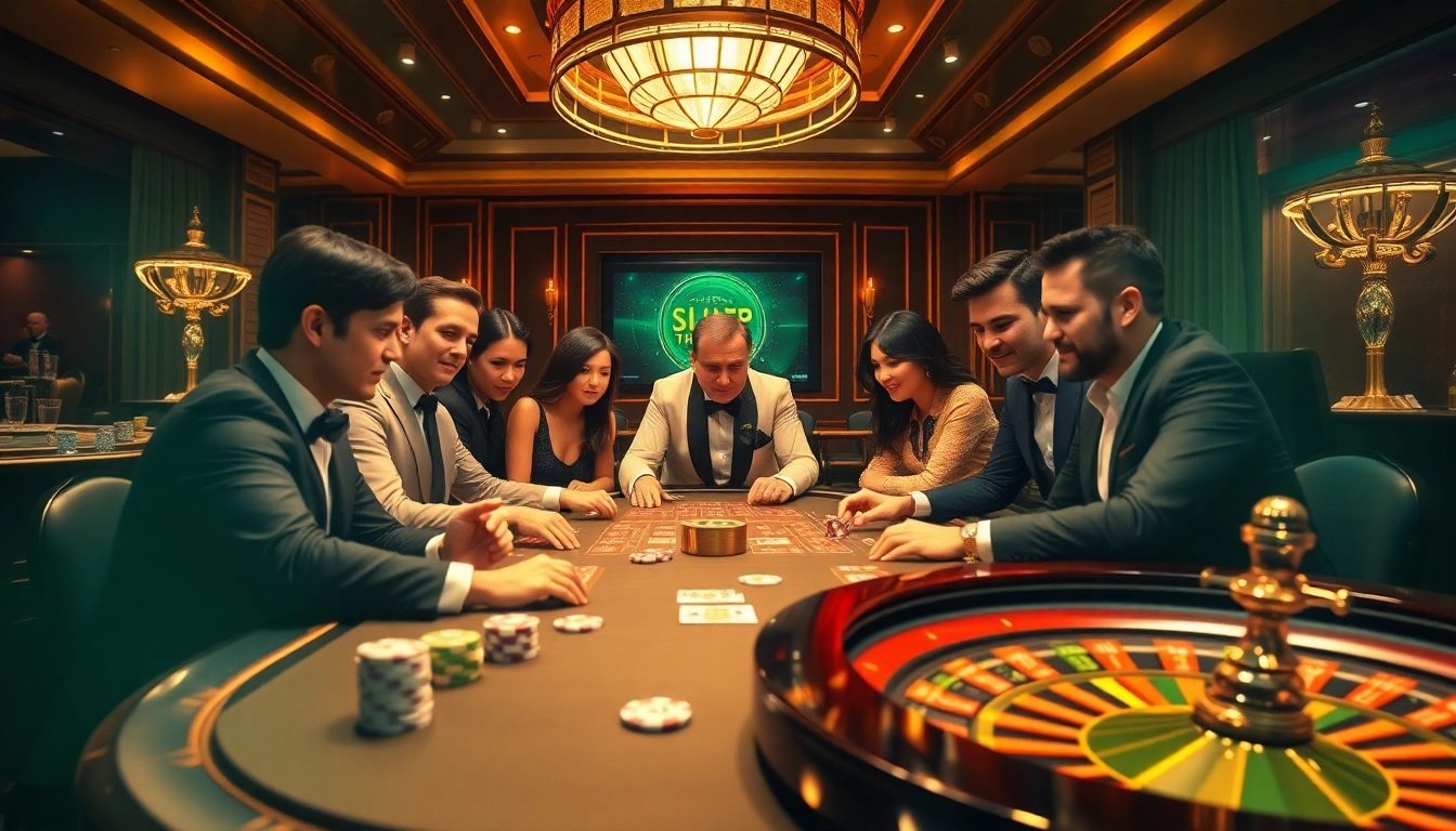 Experience the thrill of gambling at a luxurious casino with link 8xx integrated into the scenic backdrop.