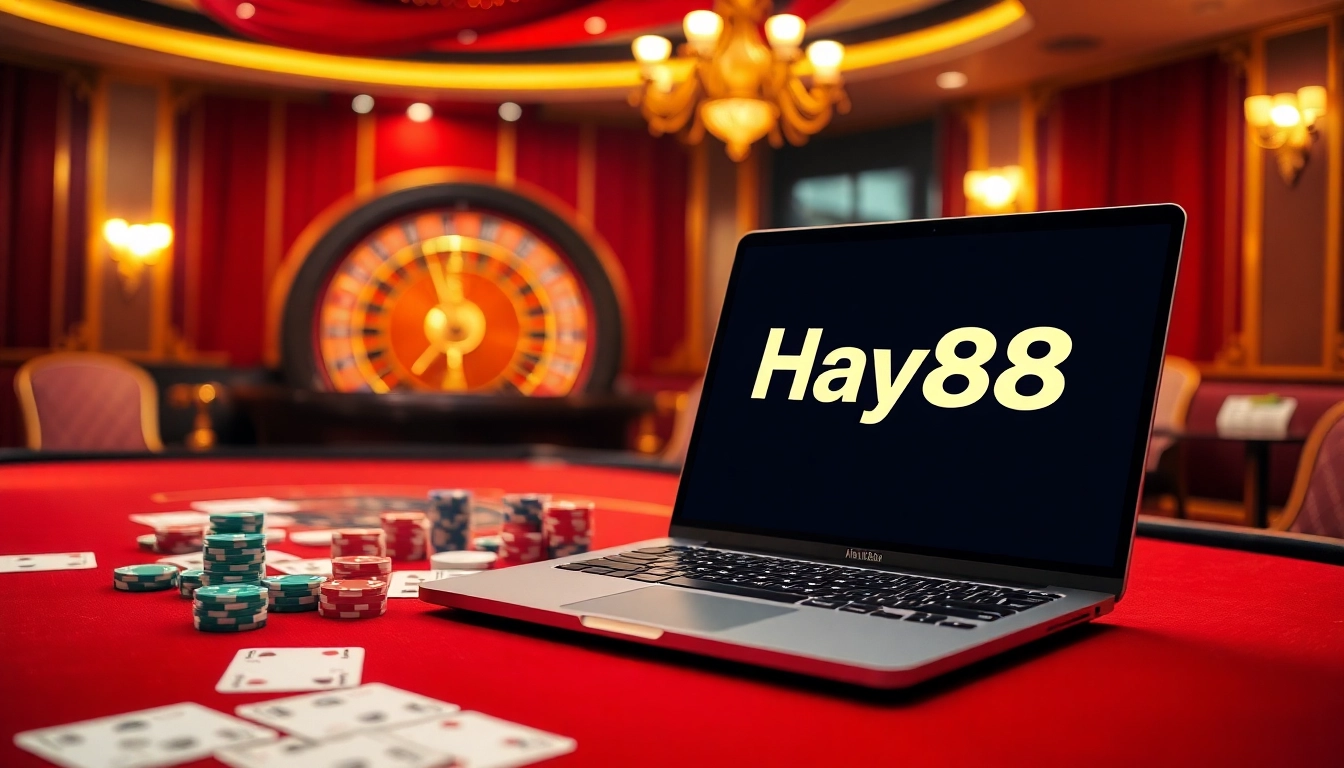 Experience thrilling betting action at Hay88's vibrant online casino.