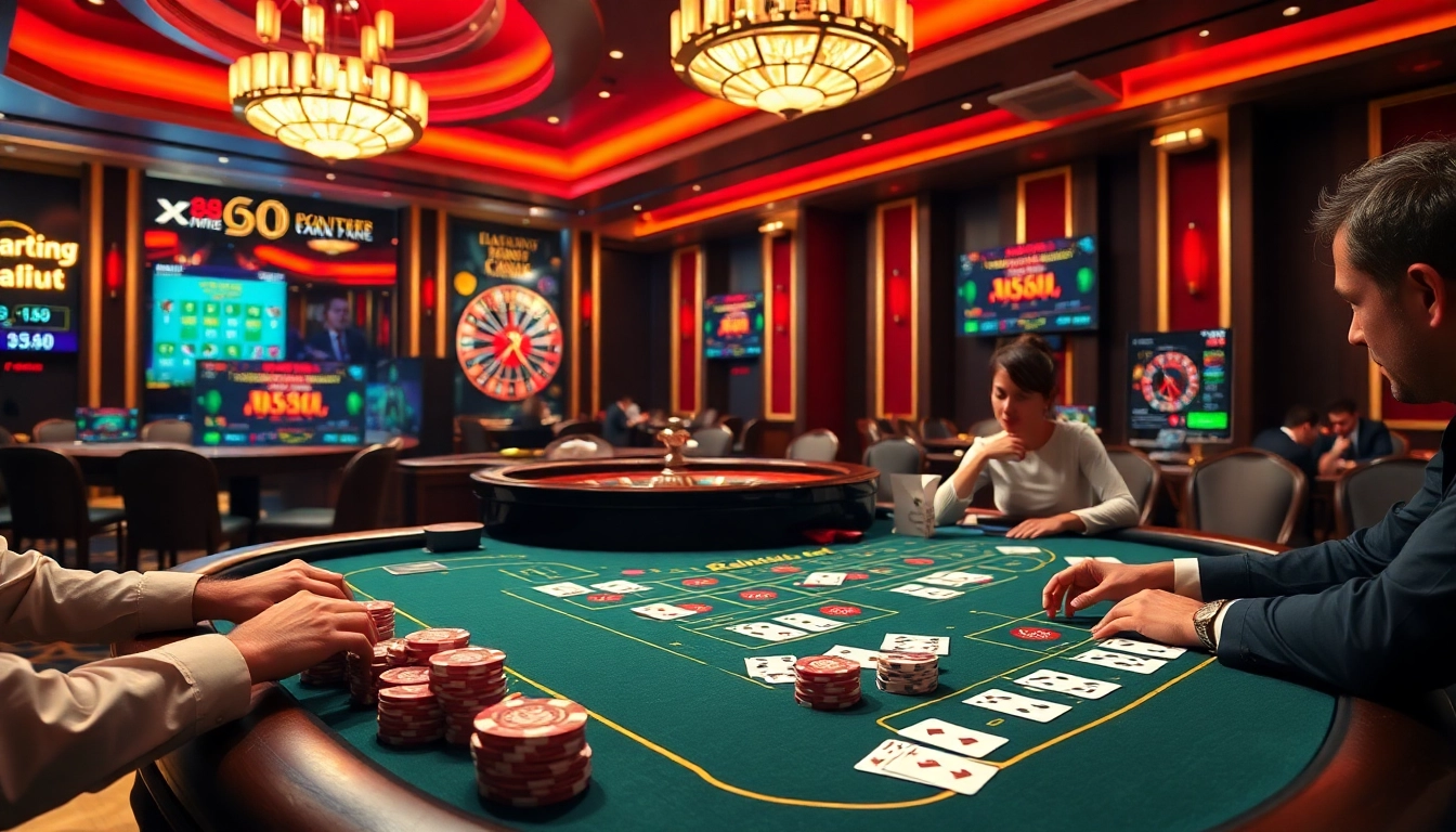 Experience the thrill of baccarat betting at https://xx88.us/ with engaging casino visuals and vibrant gameplay.