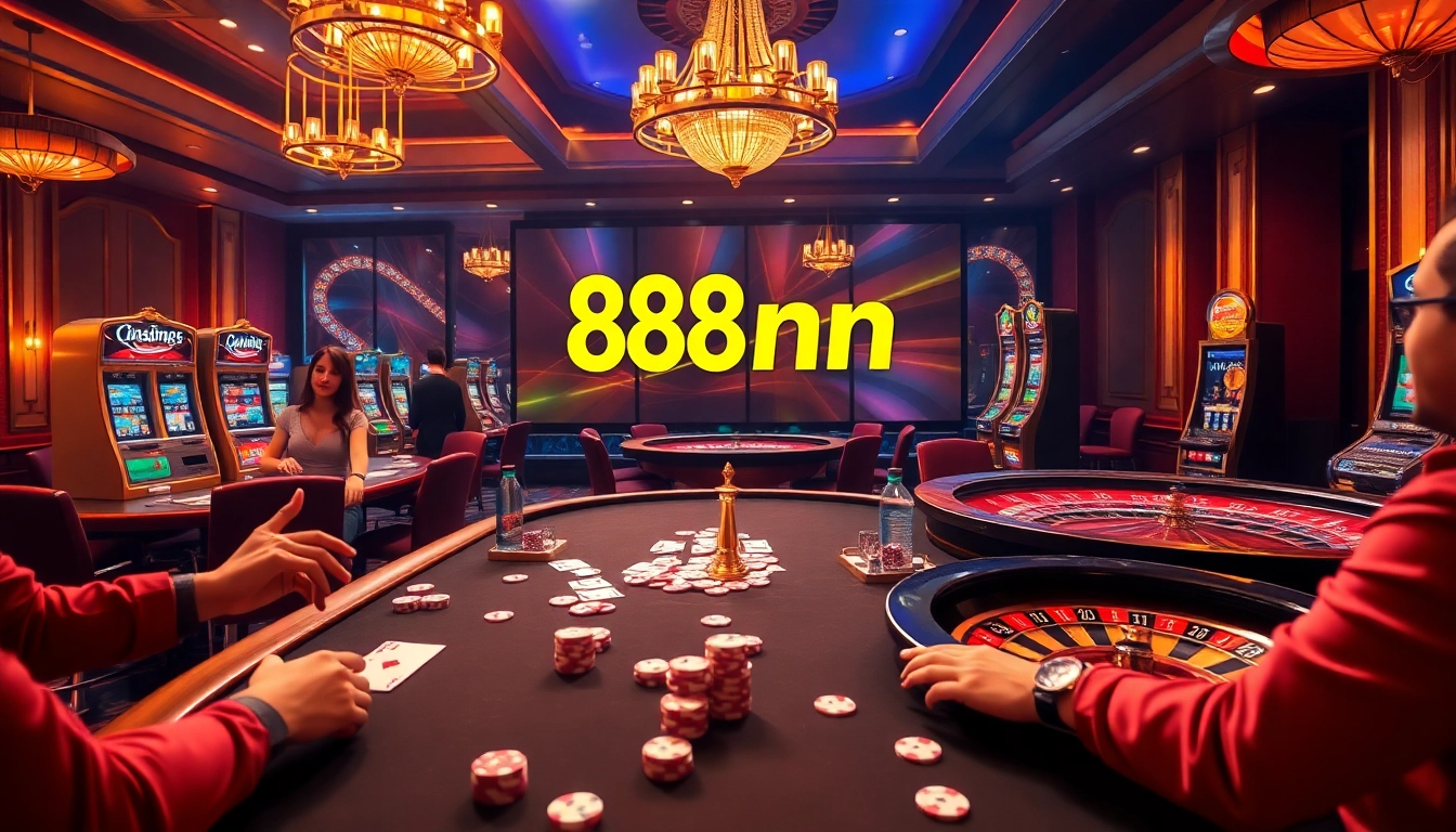 Experience thrilling gameplay at 88nn with exciting casino tables and slot machines.