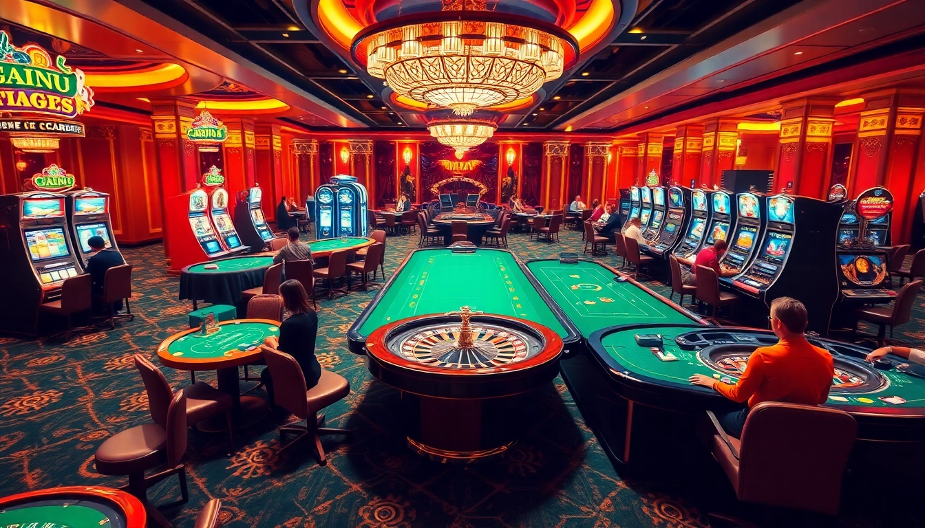 Experience thrilling gameplay at nohu's vibrant casino tables with exciting slot machines and roulette.