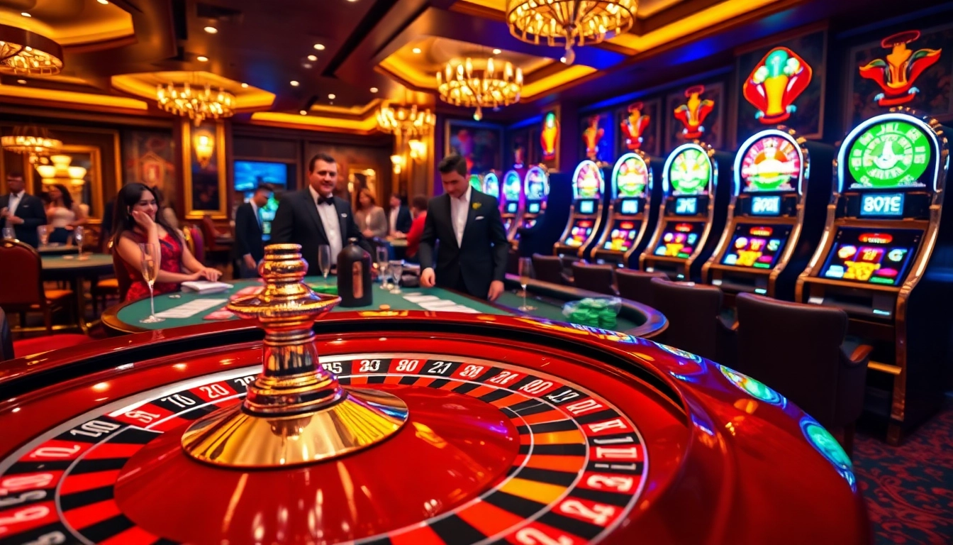 Experience thrilling roulette action at kg88 casino with stylish decor and vibrant gameplay.