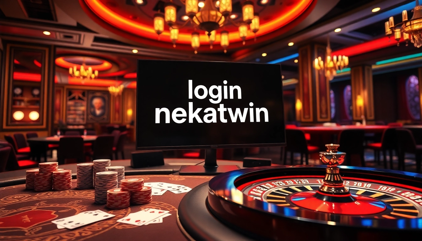 Experience the thrill of login nekatwin at premium casino tables with vibrant games and exciting wins.