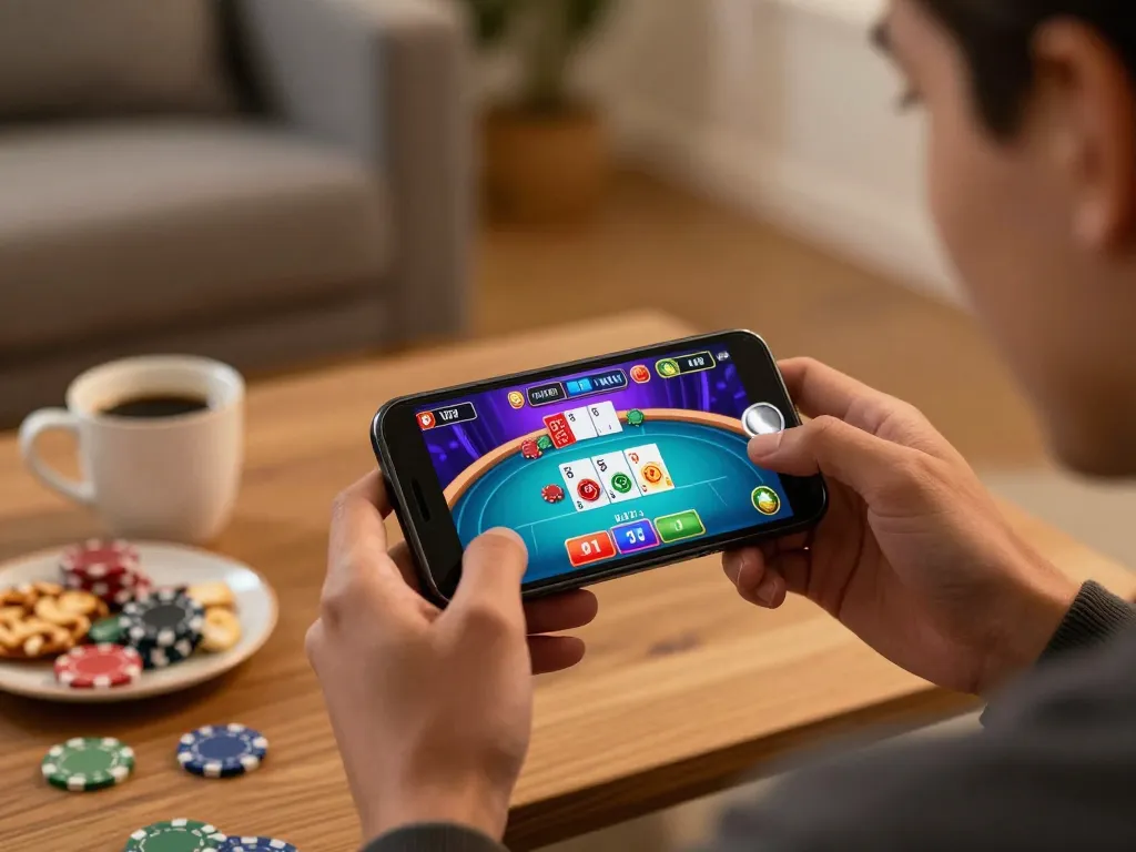 Enganging gameplay on W4U APK mobile app showcasing live dealer action with vibrant colors
