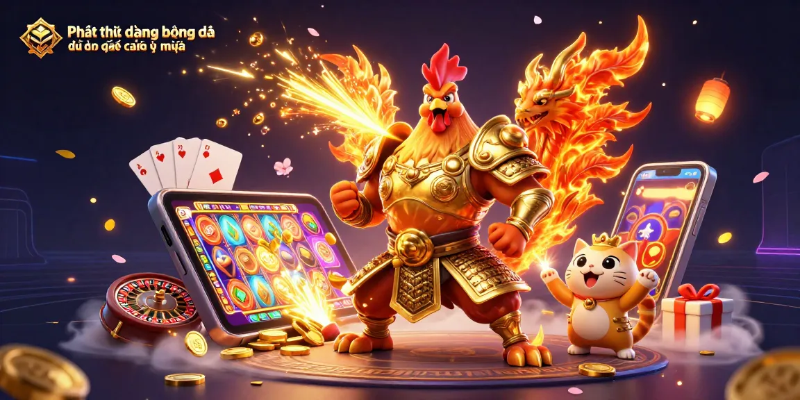 Experience Phát trực tiếp bóng đá độ phân giải cao và mượt mà with vibrant characters in an engaging casino scene.