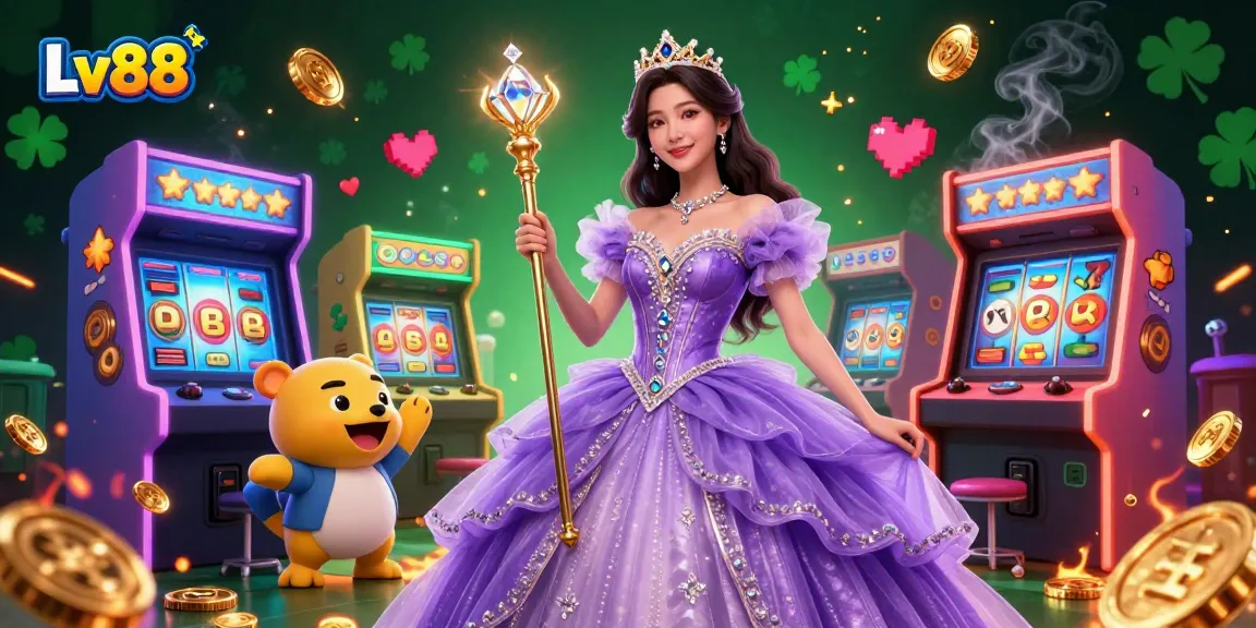 Experience the excitement at Lv88 with vibrant casino games and enchanting visuals.