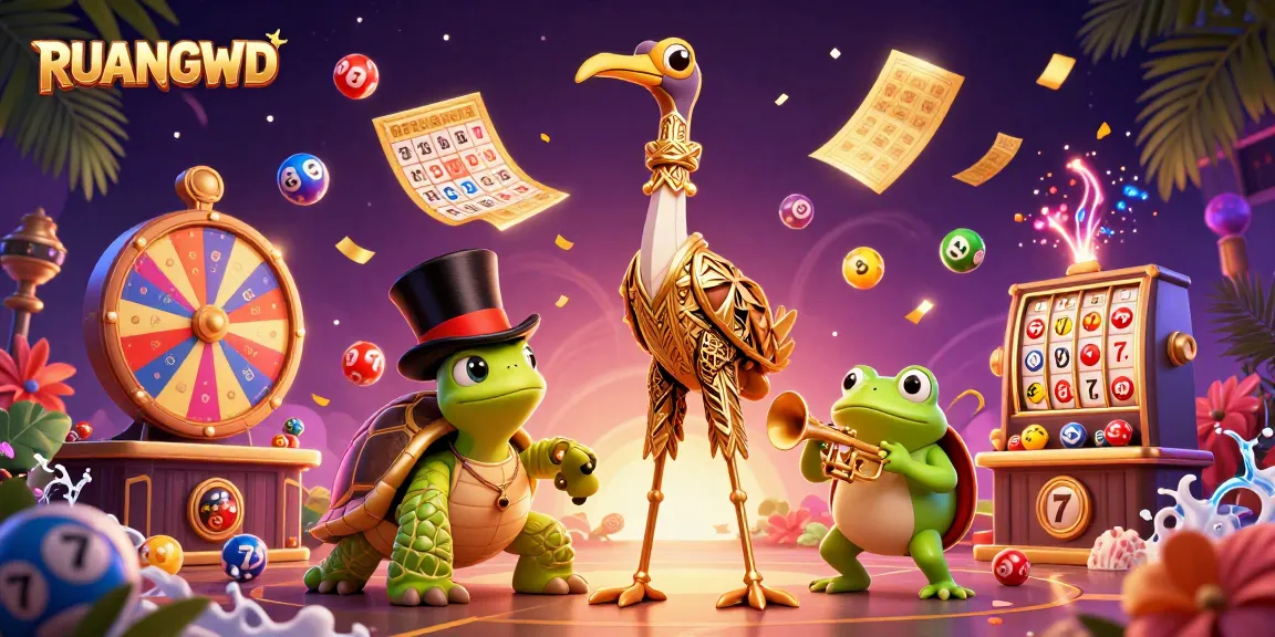 Engage with dynamic slots action on RUANGWD, featuring vibrant characters and exciting gaming elements.