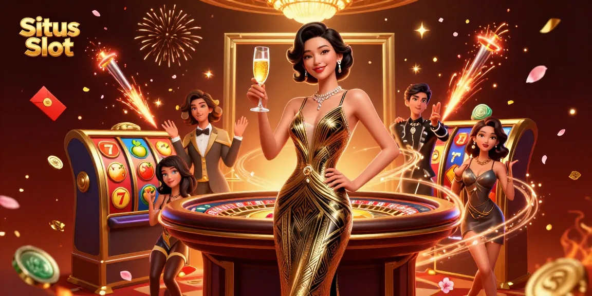 Engage with Situs Slot by spinning vibrant reels and winning with golden lucky 7s.