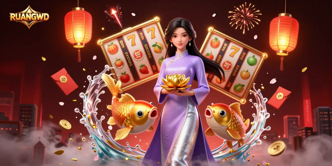 Engage with RUANGWD's thrilling slots experience featuring vibrant symbols and immersive design.
