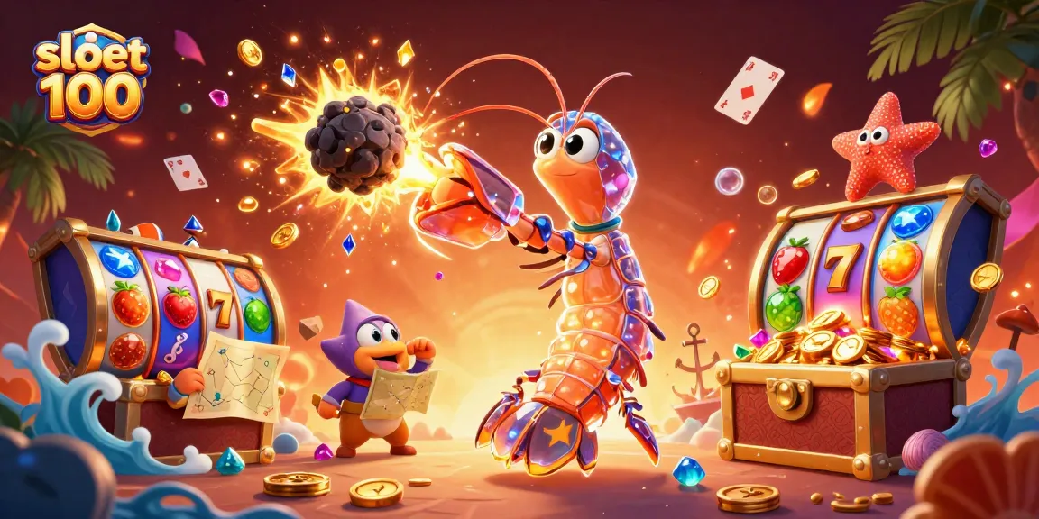 Engage with thrilling slot bet 100 strategies amidst an explosive casino adventure scene.
