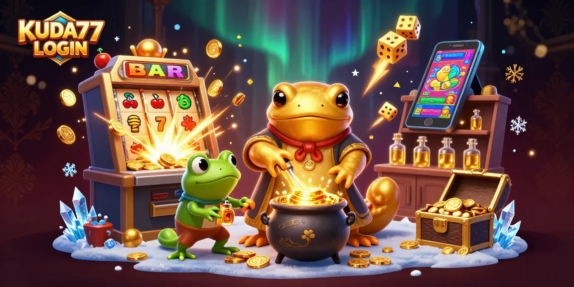 Permainan kasino menarik dengan KUDA77 LOGIN hadir dalam ilustrasi animasi 3D yang memukau.