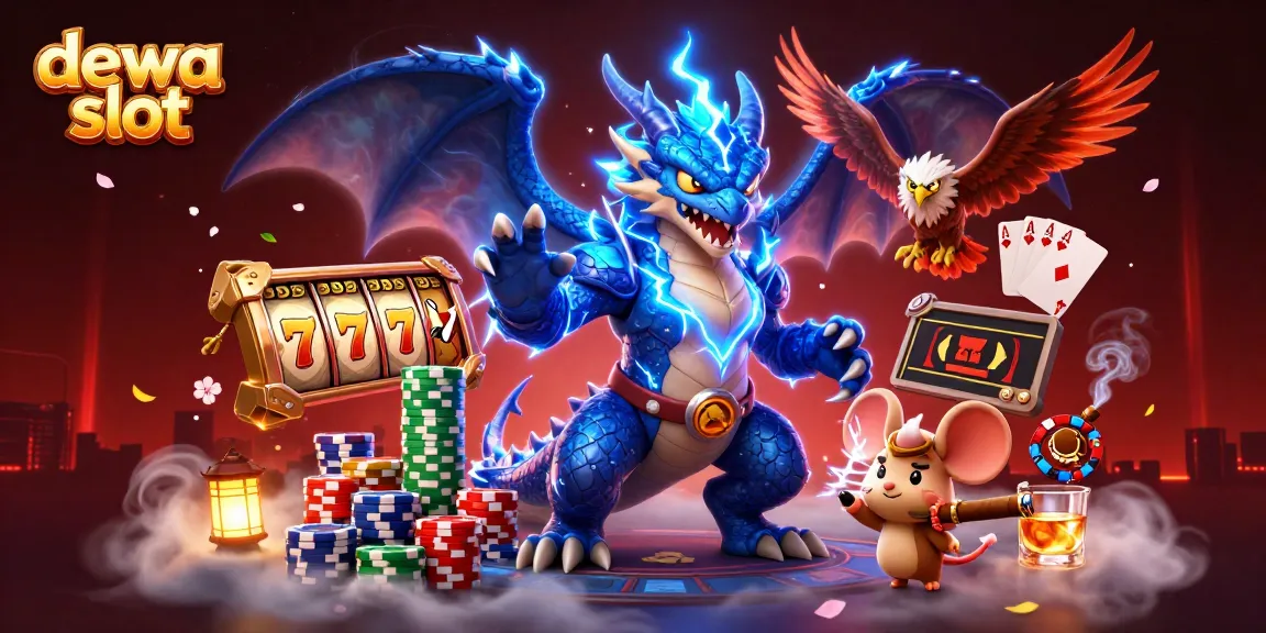 Engage with dewa slot experiencing a thrilling casino adventure featuring vibrant characters and rich game elements.