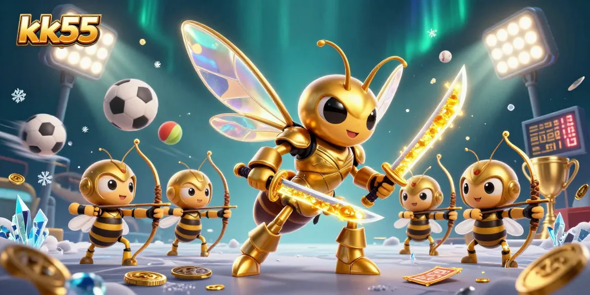 kk55 captivates players with a vibrant 3D casino scene filled with dynamic betting elements.