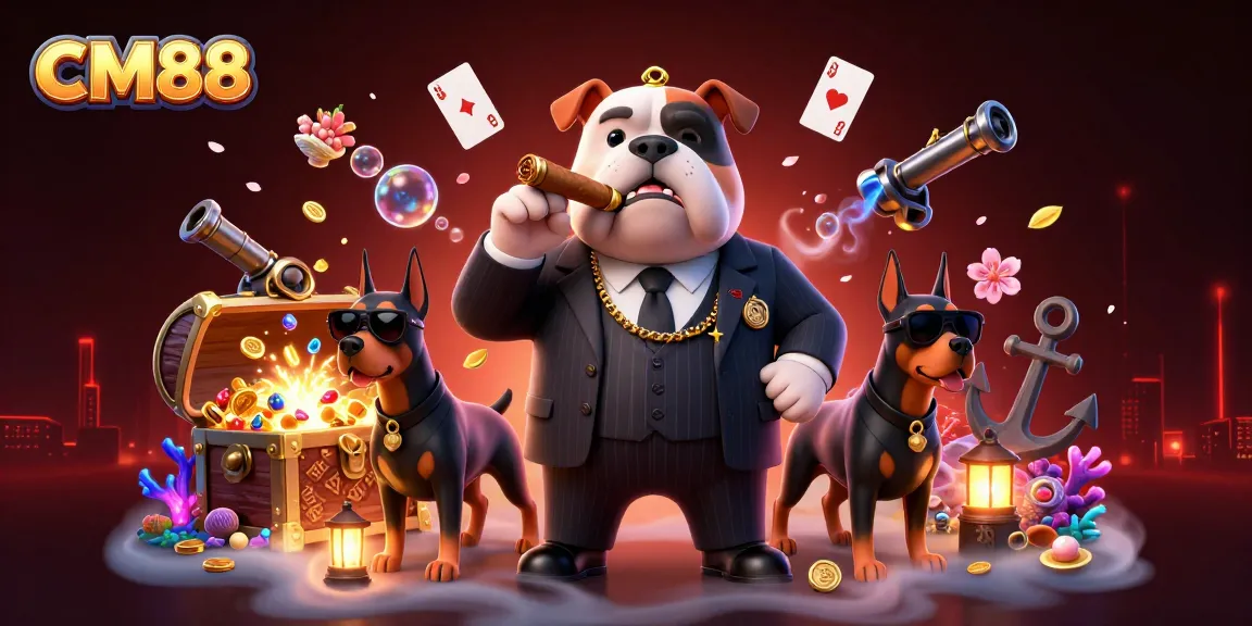 Experience the excitement of CM88 with dynamic 3D elements in a rich casino environment.