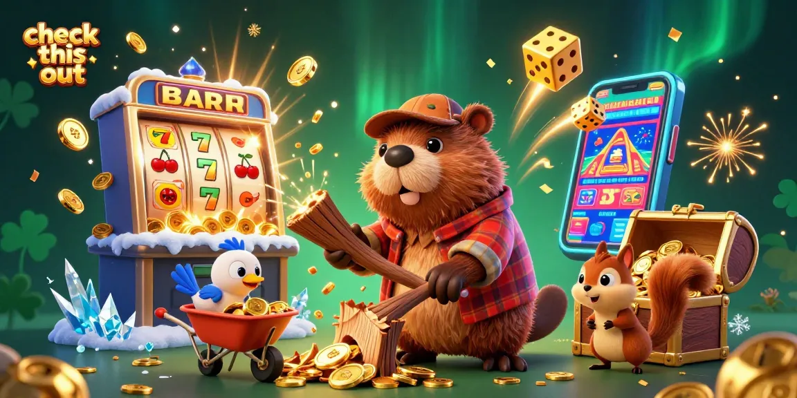 Check this out: Play exciting casino games while enjoying gold coin rain in a vibrant 3D scene.