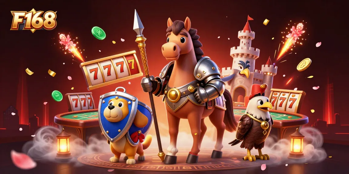 Experience the excitement of gambling with F168's thrilling games like slots and baccarat.