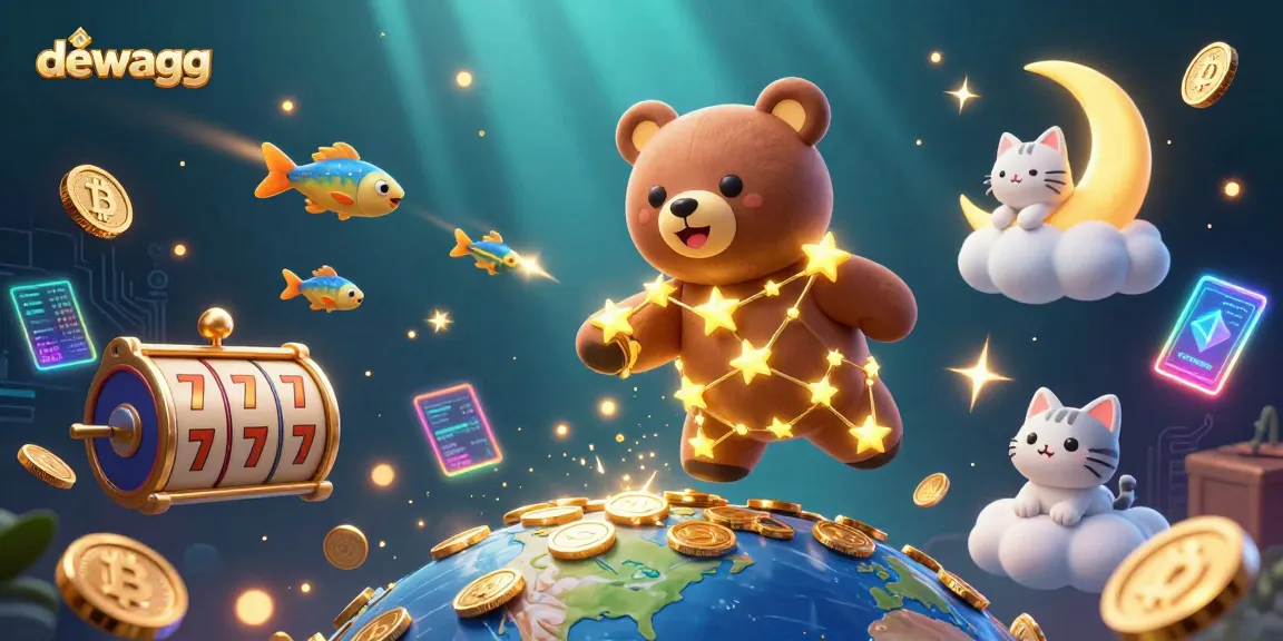 Engage in thrilling gambling experiences with dewagg, where casino excitement meets vibrant digital art.