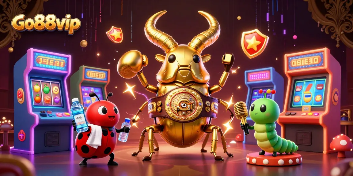 Go88vip invites players to experience thrilling jackpot action in a vibrant casino scene.