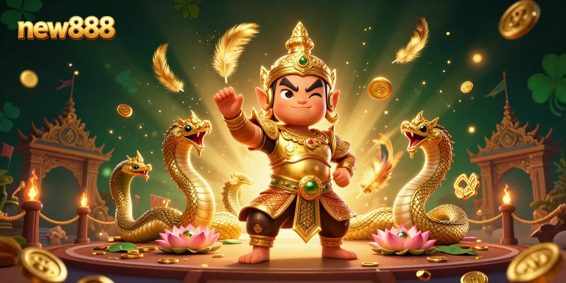 Experience thrilling games at new888 with vibrant gambling action and lucky symbols!