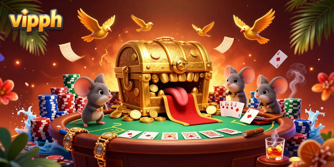 Join the excitement at vipph with our interactive poker scene featuring dynamic characters and vibrant game elements.