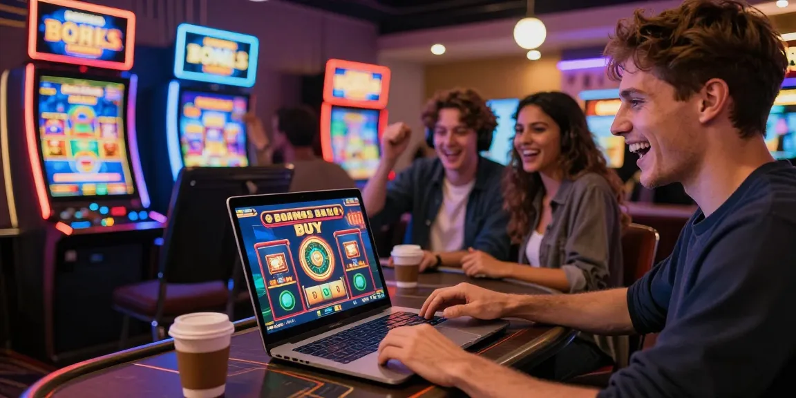 Engaging with Bonus Buy slots at https://crownnorthill.co.uk/, capturing the thrill of online gaming.