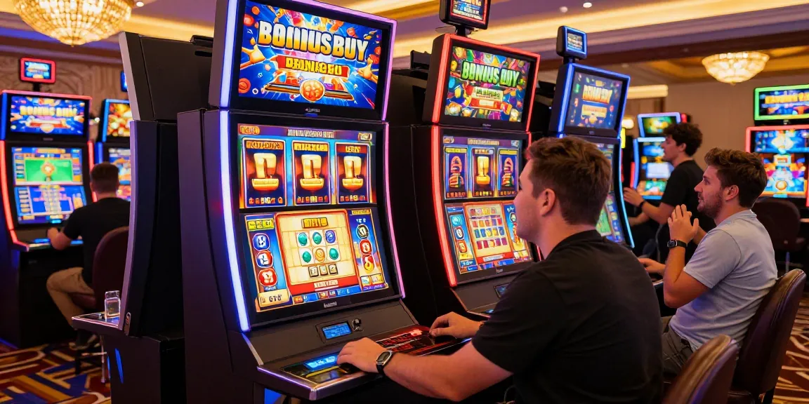Explore Bonus Buy slots at https://bbsfieldguide.org.uk/ in a vibrant online casino scene filled with excitement.