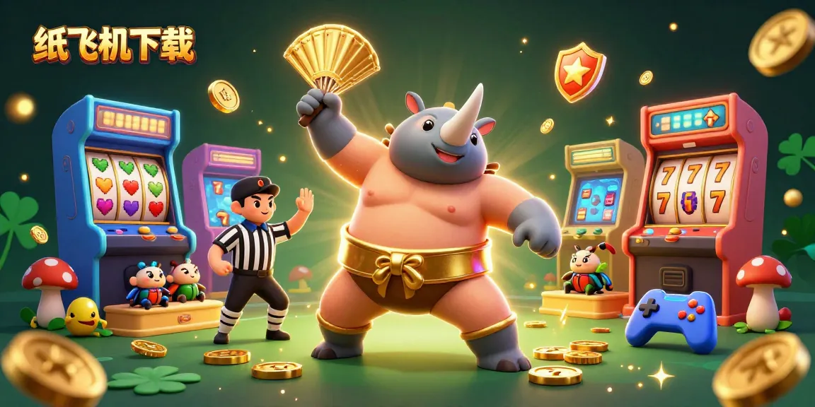 Experience excitement with 纸飞机下载 in a vibrant 3D casino illustrating thrilling gaming moments.