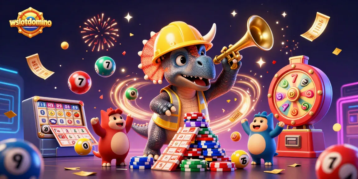 Menang besar dengan wslotdomino sambil menikmati kemeriahan permainan lotere dan bingo.