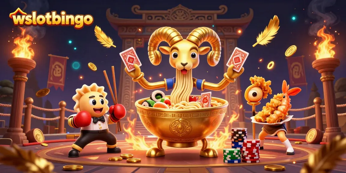 Bermain bingo seru di wslotbingo dengan game digital interaktif menampilkan karakter unik dan elemen kasino.